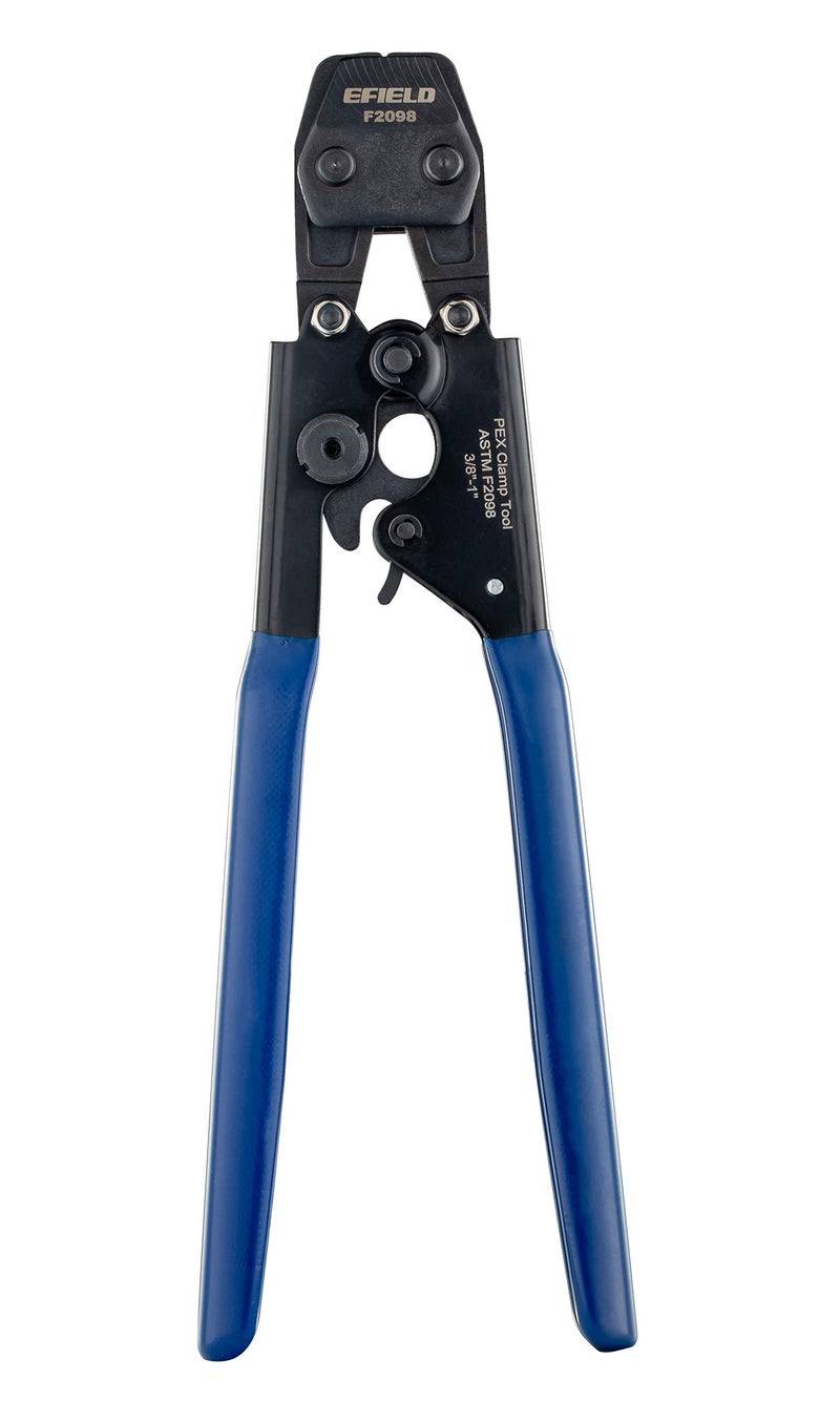 EFIELD Pex Cinch Clamp/Ear Hose Clamps Crimping Tool for Stainless Steel Clamps Sizes from 3/8" to 1" with Metal Pipe Cutter 20pcs 1/2" and 10 pcs 3/4" Clamps Suit all US F2098 Standards,(TOOL003) - Image 5
